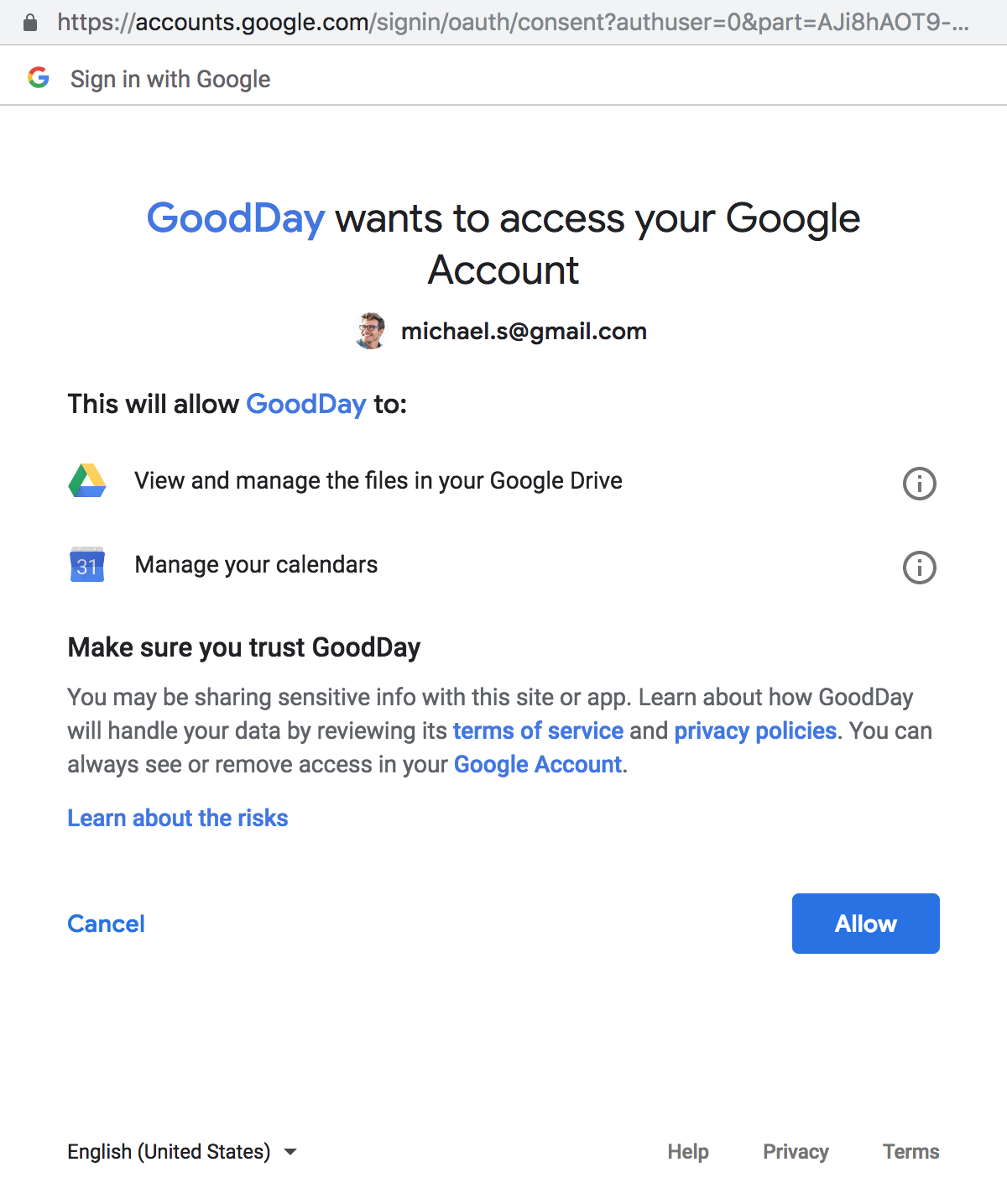 Managing Google Drive Apps